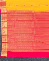 SC3612 - Silk Saree With Contrast Border And Zari Lines